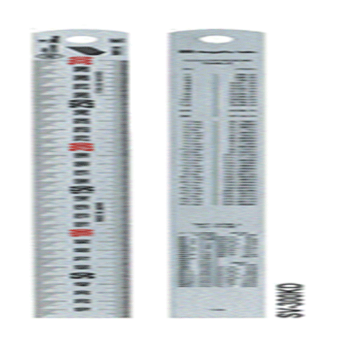 Thước lá inox vạch kaidan 2m ST-2000KD Niigata