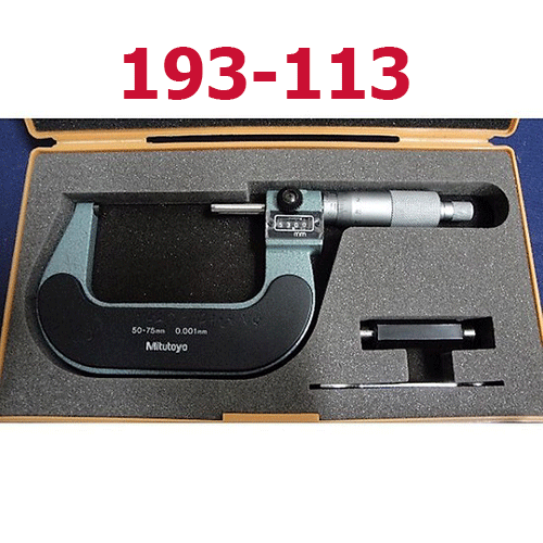 Thước panme chỉ thị số 50-75mm x 0.001mm 193-113