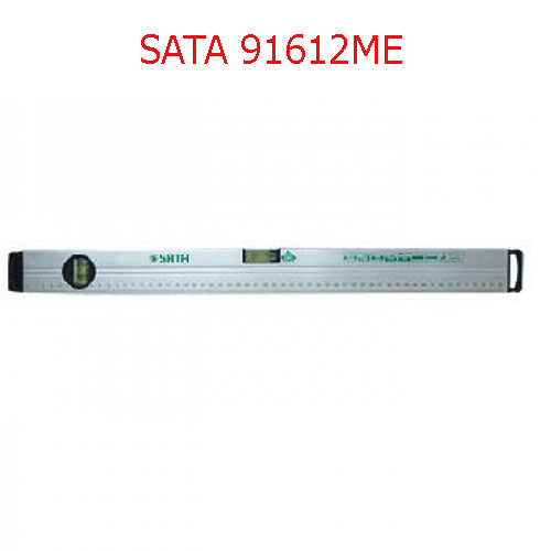 Thước thủy nhôm có nam châm 45cm SATA 91612ME