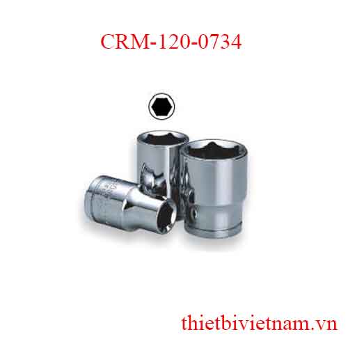 Típ lẻ 12 góc trắng 1/2 inch kích thước 25mm Crossman CRM-120-0734