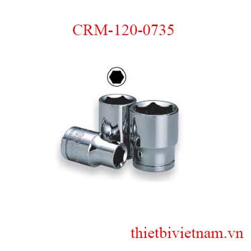 Típ lẻ 12 góc trắng 1/2 inch kích thước 26mm Crossman CRM-120-0735