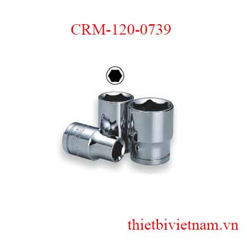 Típ lẻ 12 góc trắng 1/2 inch kích thước 30mm Crossman CRM-120-0739