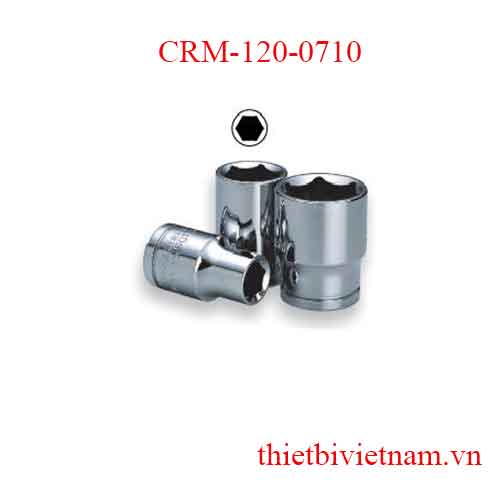 Típ lẻ 6 góc trắng 1/2 inch kích thước 25mm Crossman CRM-120-0710