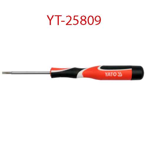 Tô vít 2 cạnh đầu nam châm 3.0x50 YATO YT-25809