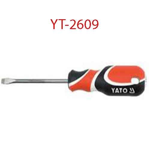 Tô vít 2 cạnh đầu nam châm cán gõ đinh 5.5x150x5 YATO YT-2609