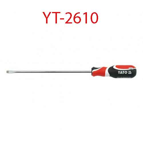 Tô vít 2 cạnh đầu nam châm cán gõ đinh 5.5x200x5 YATO YT-2610