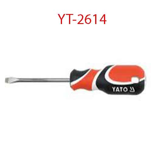 Tô vít 2 cạnh đầu nam châm cán gõ đinh 6.5x150x6 YATO YT-2614