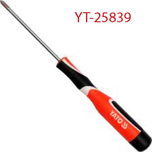 Tô vít 4 cạnh đầu nam châm PH1x100 YATO YT-25839