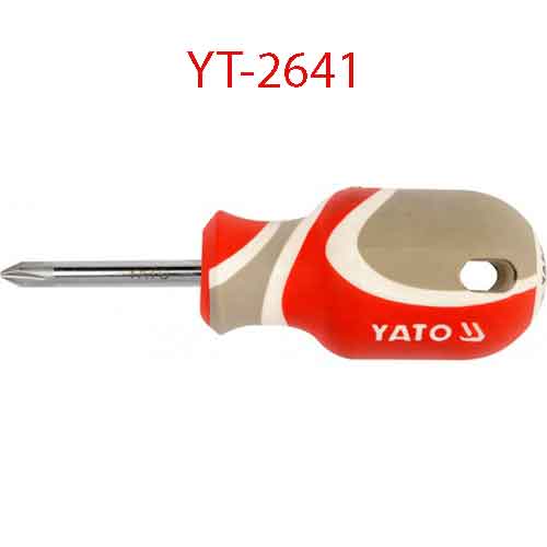 Tô vít 4 cạnh đầu nam châm PH1x38x5 YATO YT-2641