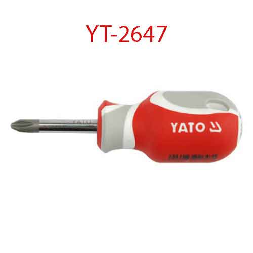 Tô vít 4 cạnh đầu nam châm PH2x38x6 YATO YT-2647