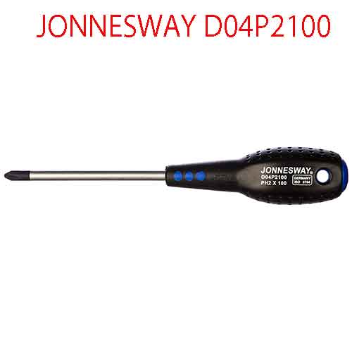 Tô vít 4 cạnh PH2x100 dài 212mm JONNESWAY D04P2100