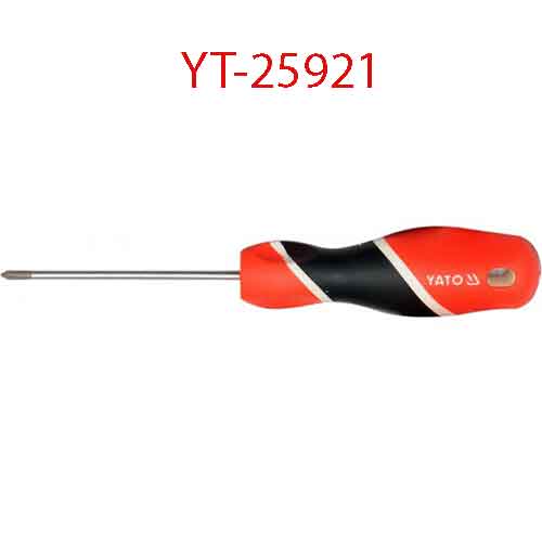 Tô vít đầu 4 cạnh nam châm PH0x100x3 YATO YT-25921