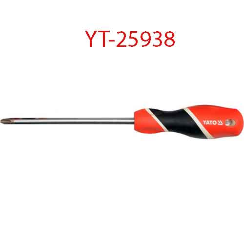 Tô vít đầu 4 cạnh nam châm PH1x250x5 YATO YT-25938