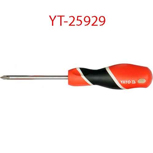 Tô vít đầu 4 cạnh nam châm PH2x100x6 YATO YT-25929
