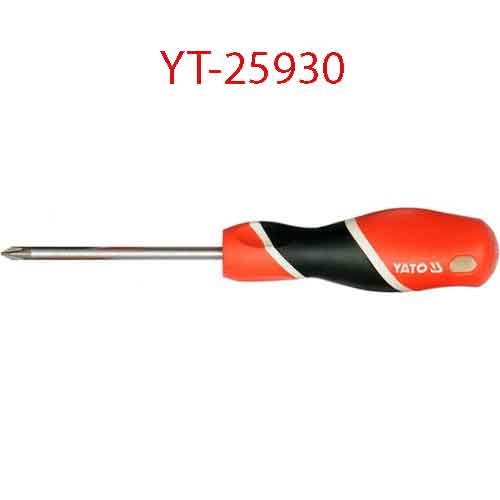 Tô vít đầu 4 cạnh nam châm PH2x150x6 YATO YT-25930