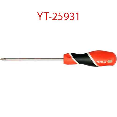 Tô vít đầu 4 cạnh nam châm PH2x200x6 YATO YT-25931
