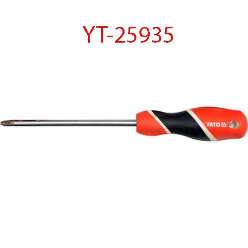 Tô vít đầu 4 cạnh nam châm PH3x250x8 YATO YT-25935