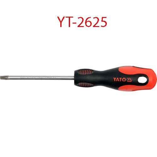 Tô vít đầu hoa mai có nam châm T10x100x5 YATO YT-2625