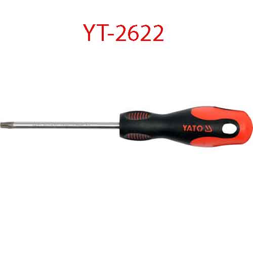 Tô vít đầu hoa mai có nam châm T7x75x3 YATO YT-2622