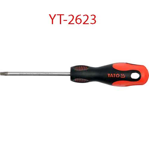 Tô vít đầu hoa mai có nam châm T8x75x3 YATO YT-2623