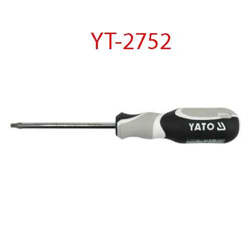 Tô vít đầu hoa mai nam châm cán gõ đinh YATO YT-2752