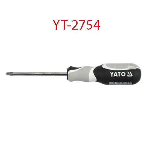 Tô vít đầu hoa mai nam châm cán gõ đinh YATO YT-2754