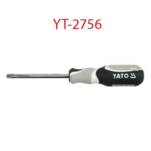 Tô vít đầu hoa mai nam châm cán gõ đinh YATO YT-2756