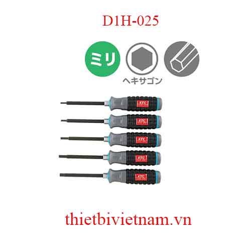 Tô vít mũi lục giác chìm hãng KTC D1H-025