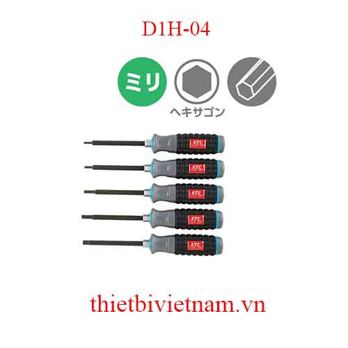 Tô vít mũi lục giác chìm hãng KTC D1H-04