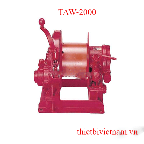Tời Kéo Dùng Hơi Khí Nén Toku TAW-2000