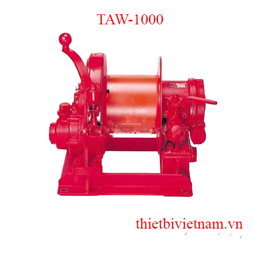 Tời Kéo Hơi Khí Nén Toku TAW-1000 Nhật Bản