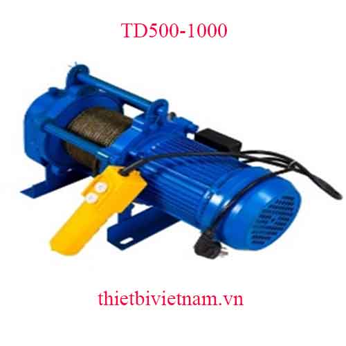 Tời Kéo Mặt Đất model TD500-1000 (500-1000 KG)