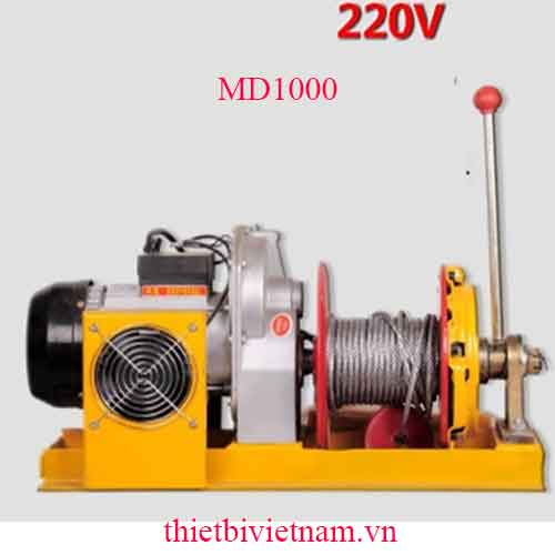 Tời mặt đất có quạt MD1000