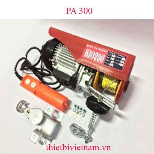 Tời Mini PA model PA300 (150/300kg) màu đỏ