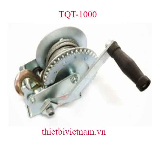 Tời quay tay 1000LBS (454kg) model TQT-1000
