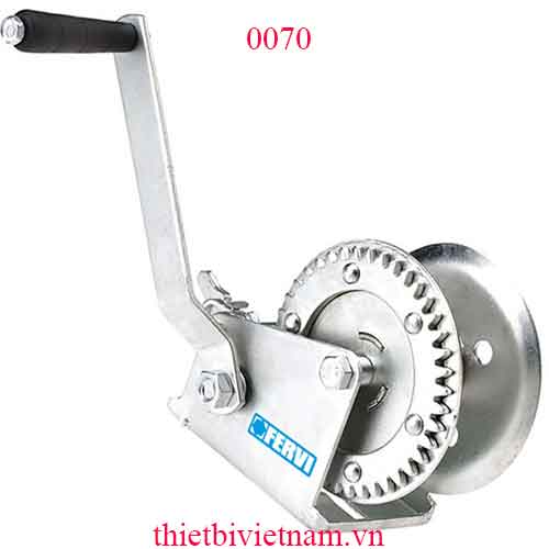 Tời quay tay 500 kg. FERVI Italia model 0070