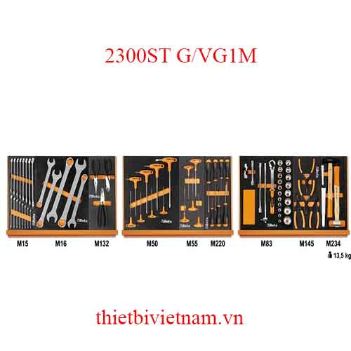TOOL CHEST C23ST + 76 PCS BETA MODEL 2300ST G/VG1M