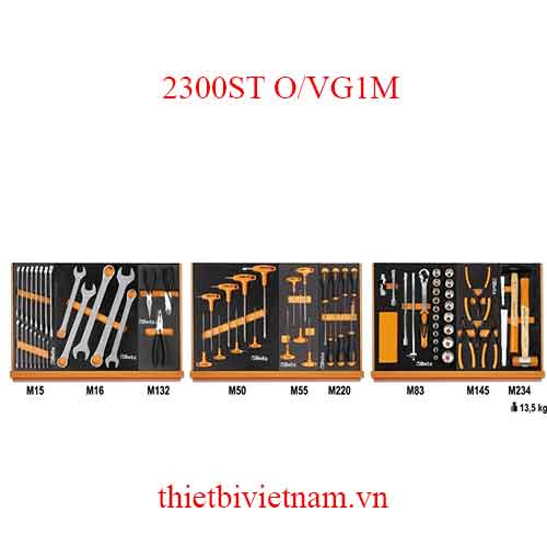 TOOL CHEST C23ST + 76 PCS BETA MODEL 2300ST O/VG1M