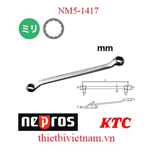 Tròng 2 đầu Nepros NM5-1417