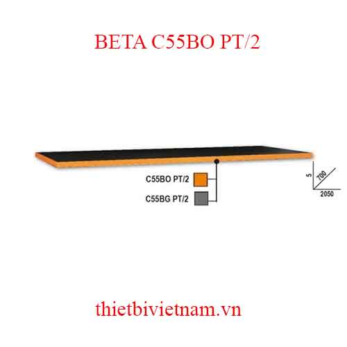 TS-2-M-LONG WORKTOP, ORANGE BETA MODEL C55BO PT/2