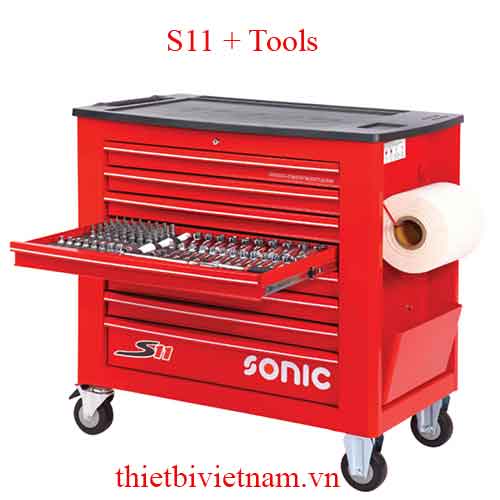 Tủ đồ dụng cụ Sonic S11 + Tools, 575 chi tiết