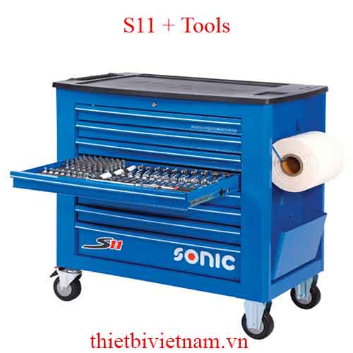Tủ đồ dụng cụ Sonic S11 + Tools, 644 chi tiết