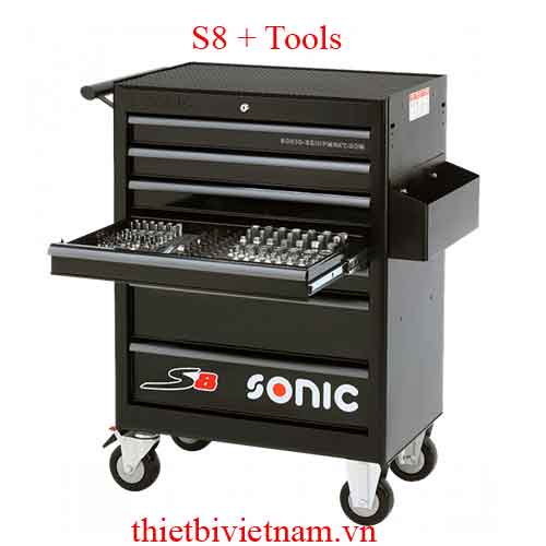 Tủ đồ dụng cụ Sonic S8 + Tools, 241 chi tiết