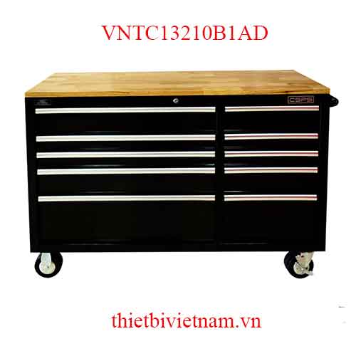 Tủ đồ nghề 10 ngăn kéo ván gỗ CSPS VNTC13210B1AD