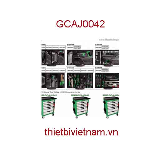 TỦ ĐỒ NGHỀ 7 NGĂN TOPTUL 275 CHI TIẾT HÃNG TOPTUL GCAJ0042