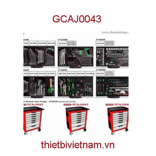 TỦ ĐỒ NGHỀ 7 NGĂN TOPTUL 275 CHI TIẾT HÃNG TOPTUL GCAJ0043