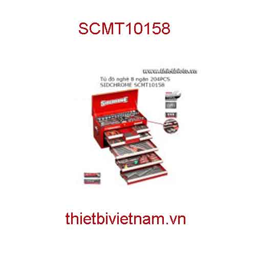 TỦ ĐỒ NGHỀ 8 NGĂN 204 CHI TIẾT SIDCHROME SCMT10158