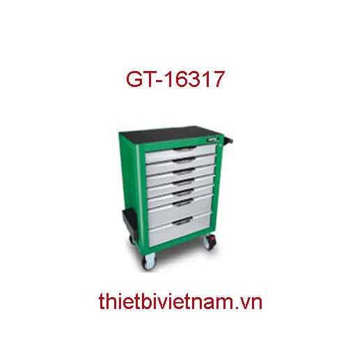 TỦ ĐỒ NGHỀ SỬA CHỮA 7 NGĂN 163PCS HÃNG TOPTUL GT-16317