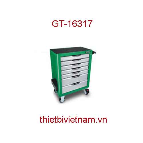 TỦ ĐỒ NGHỀ SỬA CHỮA 7 NGĂN 163PCS HÃNG TOPTUL GT-16317