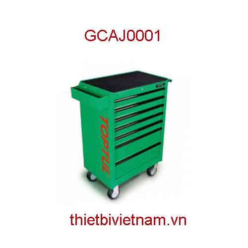TỦ ĐỒ NGHỀ SỬA CHỮA 7 NGĂN 227PCS HÃNG TOPTUL GCAJ0001